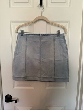 wild fable Light Blue Denim Mini Skirt